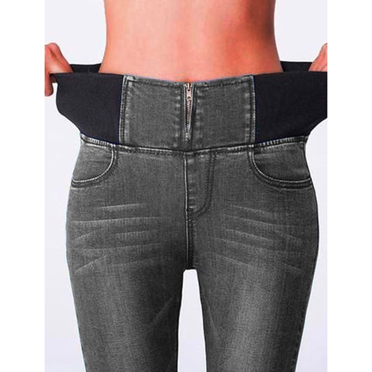 High Waist Slim Fit Dames Jeans Legging