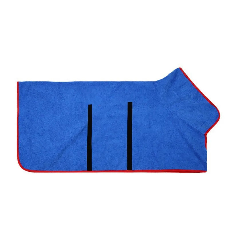 Huisdierenbadjas sneldrogende handdoek