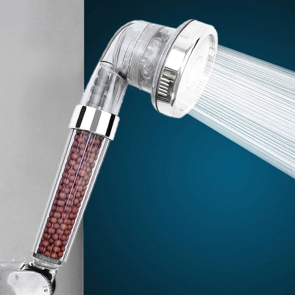 3-standen douchekop met waterfilter