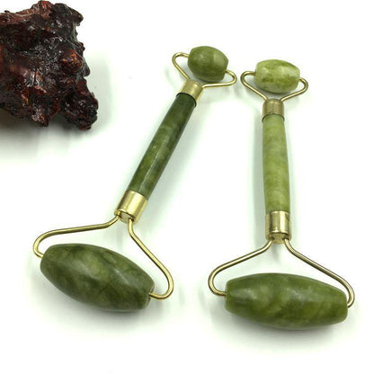 Dubbelkoppige Jade Gezichtroller