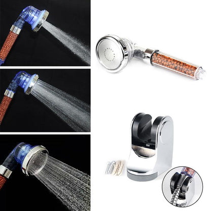 3-standen douchekop met waterfilter
