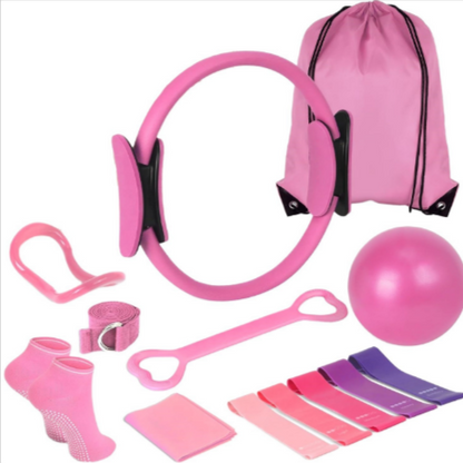 13-delige yoga- en pilates set