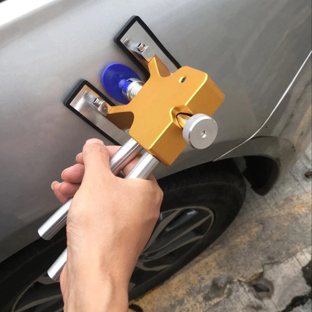 Uitdeukgereedschap zonder spuiten