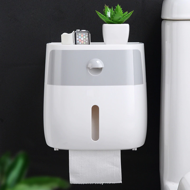 Waterdichte toiletrolhouder voor wandmontage