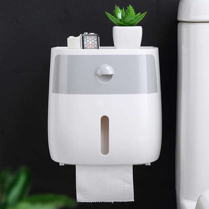 Waterdichte toiletrolhouder voor wandmontage